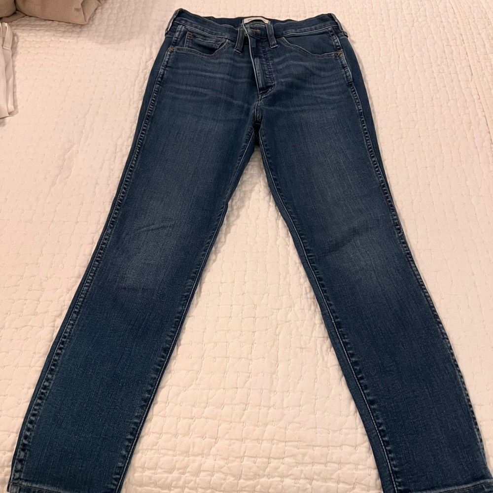 Madewell Dark Blue Skinny Jeans